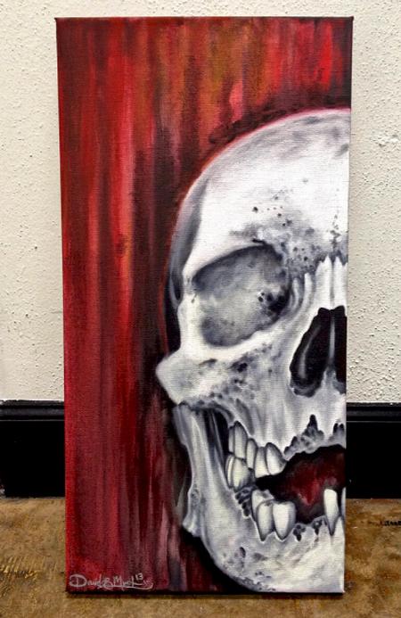 Tattoos - Skull Oil Painting - 80629